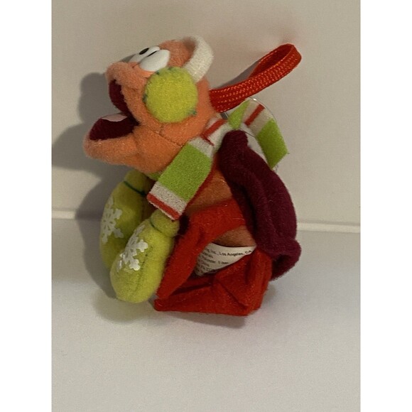 Disney Little Mermaid Plush Christmas Ornament Flounder Sebastian 1987 McDonalds - Picture 12 of 16